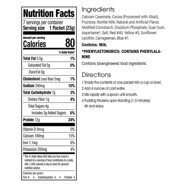 Protein Pudding Mix (7ct) image number null