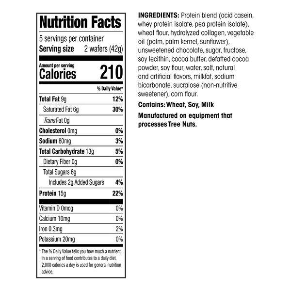 Protein Wafer Snack Bar (5ct) image number null