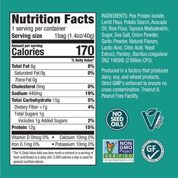 Pea Protein Chips (12ct) image number null