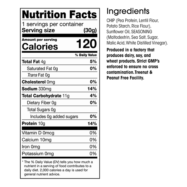Pea Protein Chips (7ct) image number null