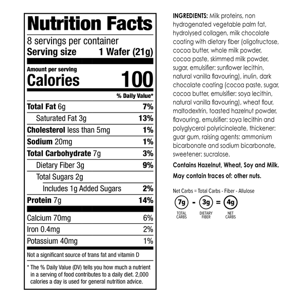 Protein Wafer Bar (8ct) image number null