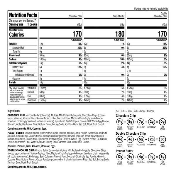 Protein Cookies (7ct) image number null