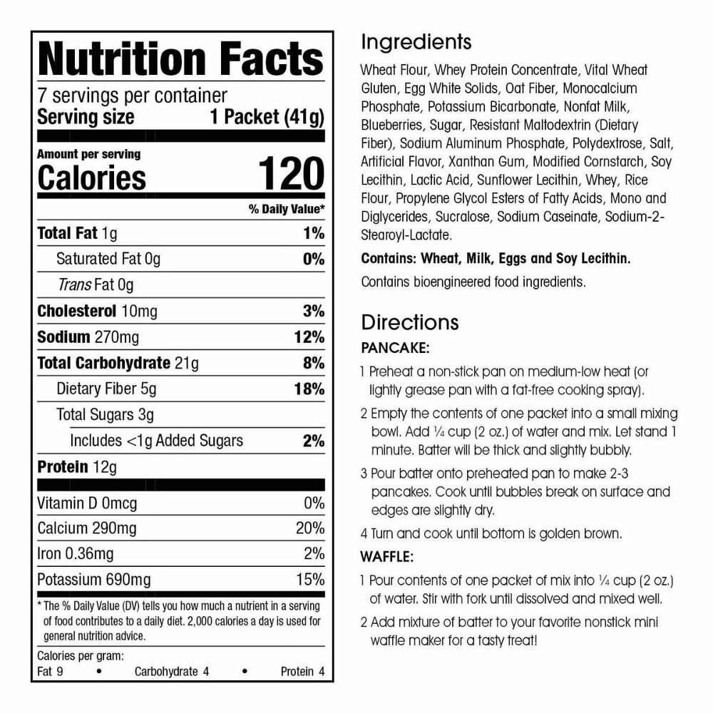 WOW ! Protein Pancakes - 1kg | FA Nutrition