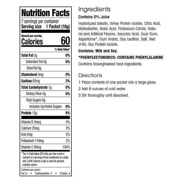 Protein Fruit Drink (7ct) image number null