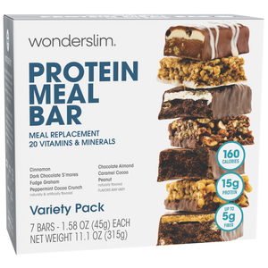 Protein Meal Replacement Bars, Variety Pack (7ct)
