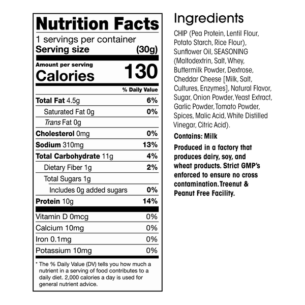Pea Protein Chips (7ct) image number null
