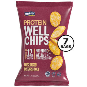 Pea Protein WELL CHIPS, Hickory Barbecue (7ct)
