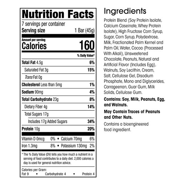 Gourmet Protein Snack Bar (7ct) image number null