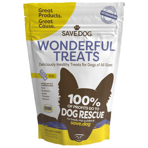 Wonderful Healthy Dog Treats - Infused with Natural Superfoods, Bacon (100+ Chews)
