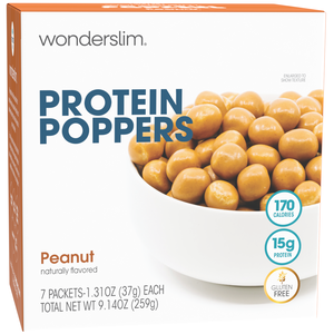 Protein Popper Puff Snacks, Caramel Peanut (7ct)