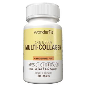 Multi-Collagen and Hyaluronic Acid Tablet, (30ct)