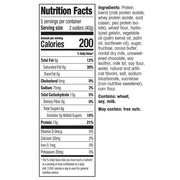 Protein Wafer Snack Bar (5ct) image number null