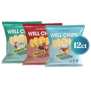 Popped Potato Well Chips, Variety Pack (12ct)