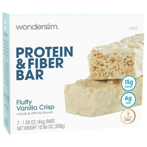 Protein & Fiber Bars, Fluffy Vanilla Crisp (7ct)