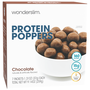 Protein Popper Puff Snacks, Chocolate (7ct)