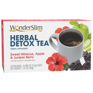 Herbal Detox Tea, Sweet Hibiscus, Apple & Berry (20ct)