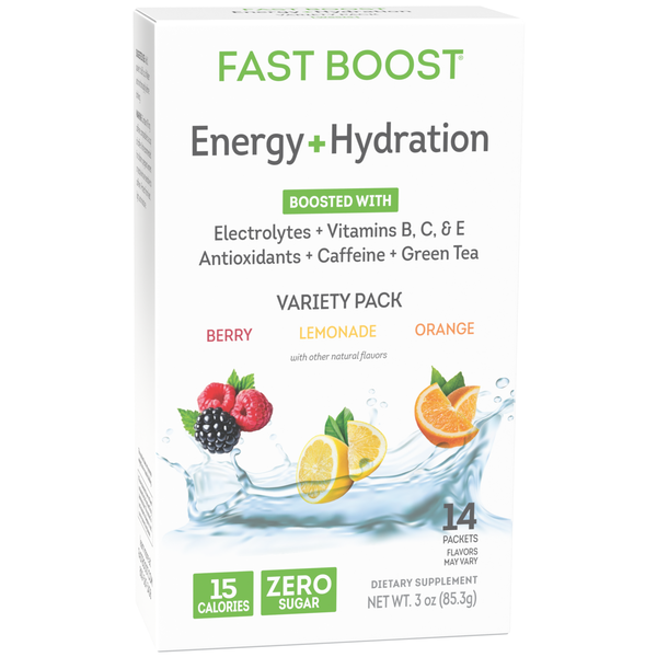 FAST BOOST Energy & Hydration Drink Mix image number null