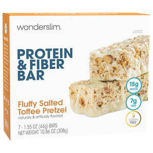 Protein & Fiber Bars, Fluffy Salted Toffee Pretzel (7ct)