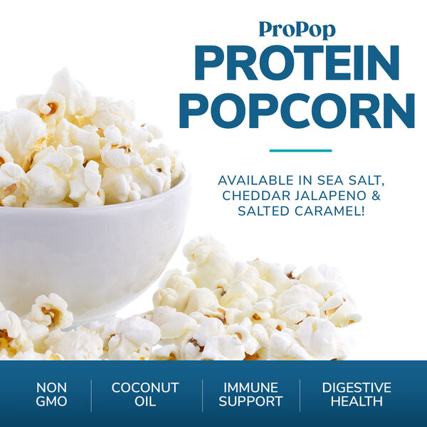 ProPop Protein Popcorn Snack, Cheddar Jalapeño (7ct) image number null