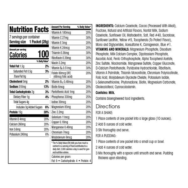 Meal Replacement Shake (7ct) image number null