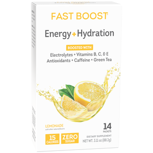 Energy & Hydration Drink Mix, Lemonade (14ct)