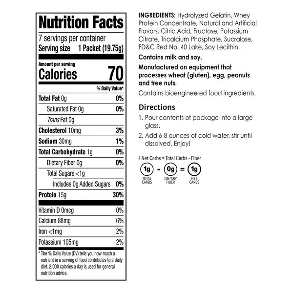 Protein Fruit Drink (7ct) image number null