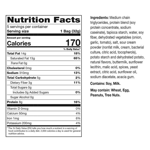 Protein Keto Chips (5ct) image number null