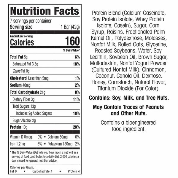 Gourmet Protein Snack Bar (7ct) image number null