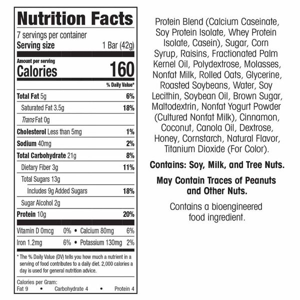 Protein Snack Bar (7ct) image number null