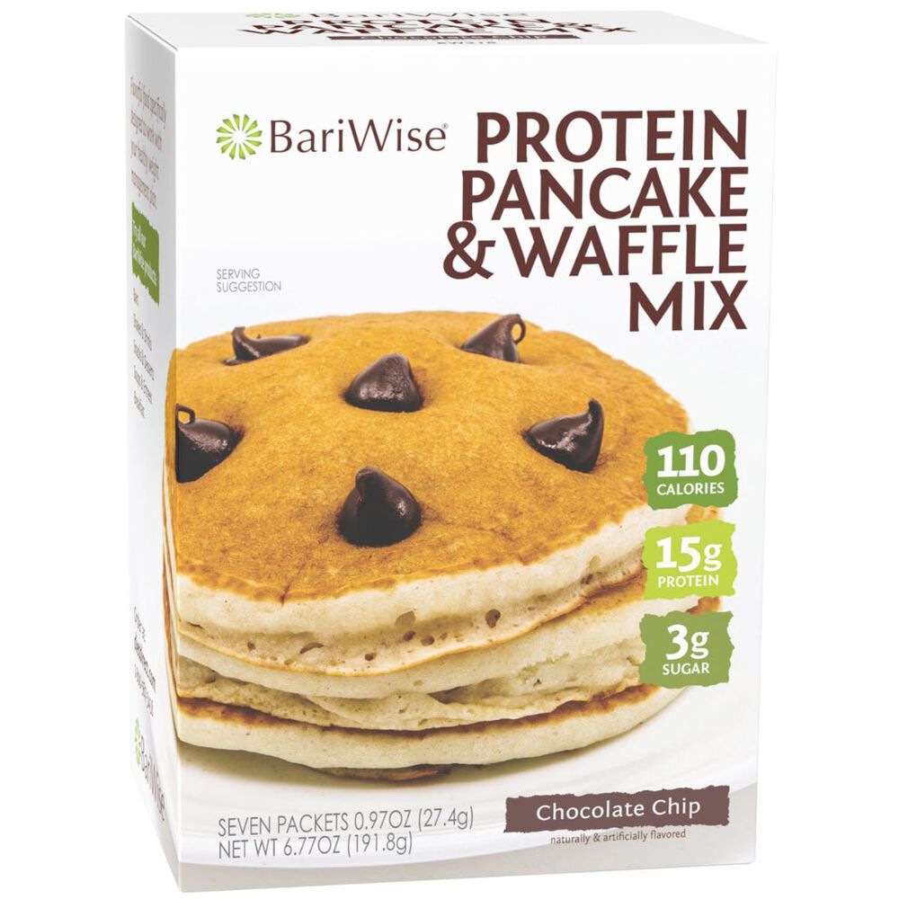 Protein Pancake & Waffle Chocolate Chip (7ct), BariWise DietDirect