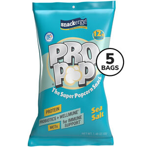 PRO POP® Protein Popcorn Snack, Sea Salt (5ct)