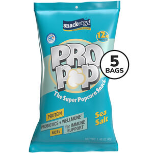 PRO POP® Protein Popcorn Snack, Sea Salt (5ct)