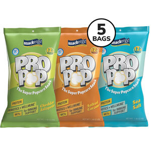 PRO POP® High Protein Popcorn Snack, Variety Pack (5ct)