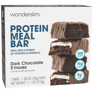 Meal Replacement Protein Bar, Dark Chocolate S'mores (7ct)