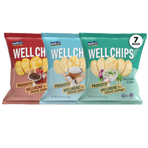 Potato WELL CHIPS, Variety Pack (7ct)