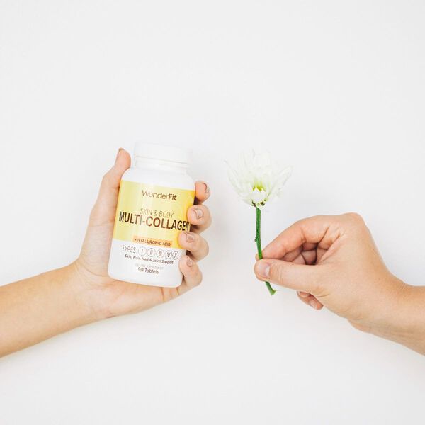 Multi-Collagen and Hyaluronic Acid Tablet image number null