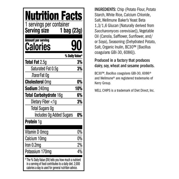 Potato WELL CHIPS (7ct) image number null