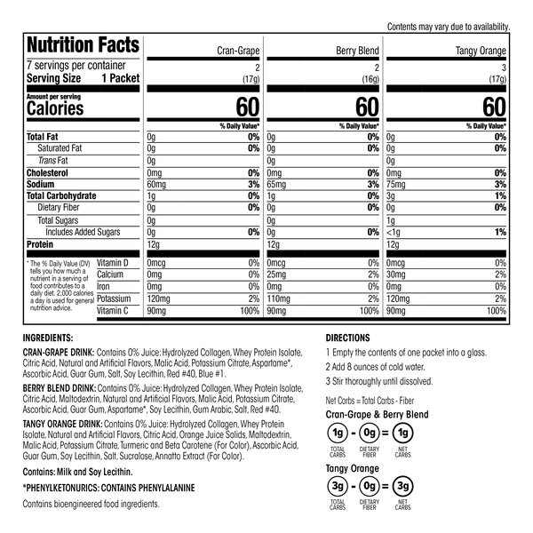 Protein Fruit Drink (7ct) image number null