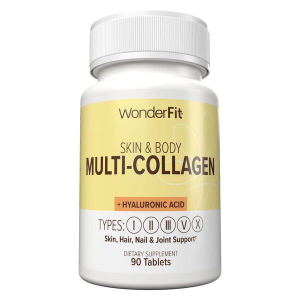 Multi-Collagen and Hyaluronic Acid Tablet image number null