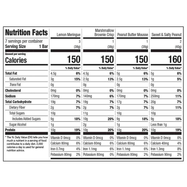 Gourmet Protein Snack Bar (7ct) image number null