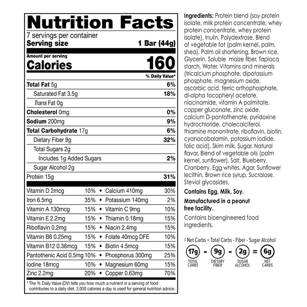 Meal Replacement Bar (7ct) image number null