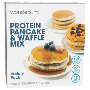 High Protein Breakfast Pancake and Waffle Mix, Variety Pack (7ct)