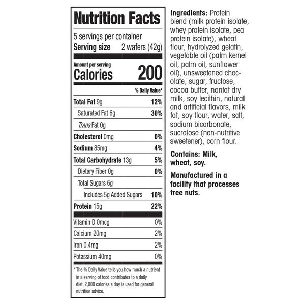 Protein Wafer Snack Bar (5ct) image number null