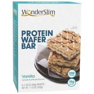 Vanilla Protein Wafer Snack Bars, Vanilla (5ct)