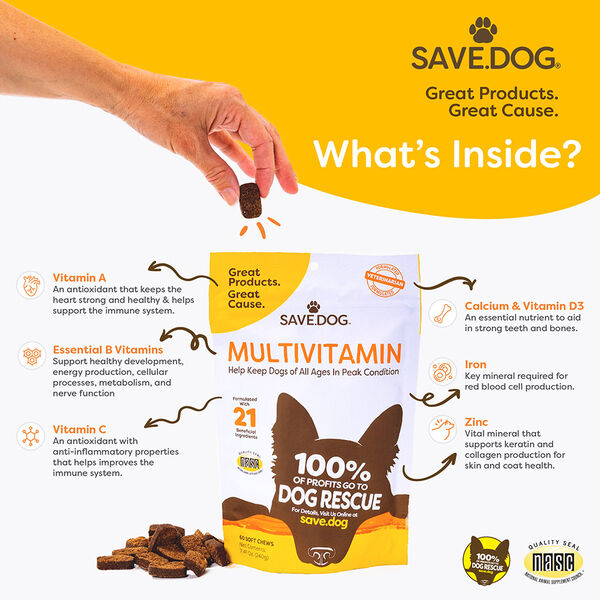 Daily Multivitamin for Dogs (60ct) image number null