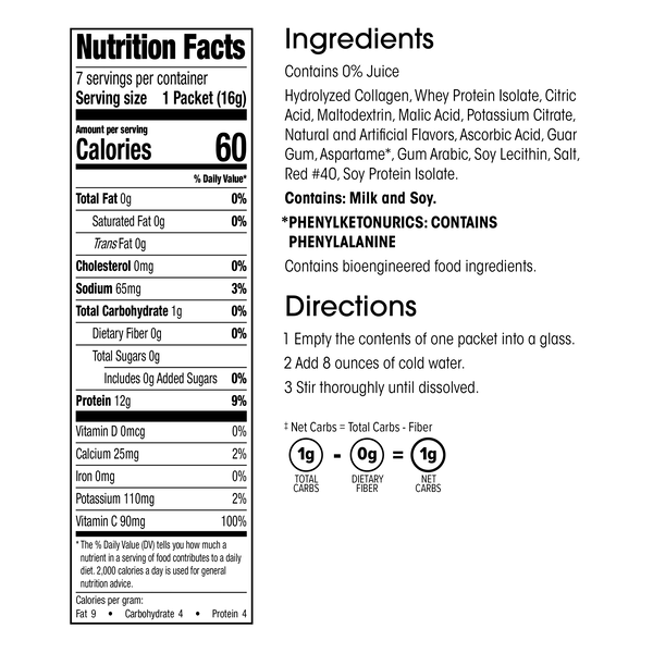 Protein Fruit Drink (7ct) image number null