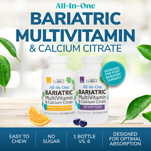 All-In-One Chewable MultiVitamin and Calcium Citrate (120ct) image number null
