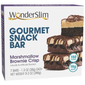 Gourmet Protein Snack Bar, Marshmallow Brownie Crisp (7ct)