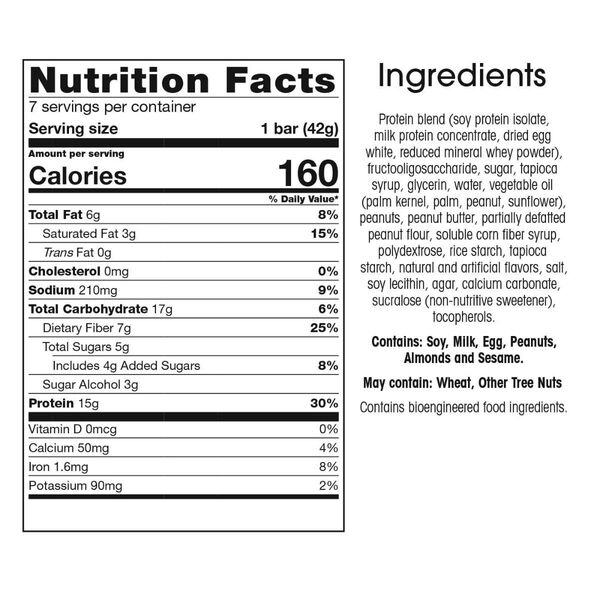 Protein & Fiber Bar (7ct) image number null