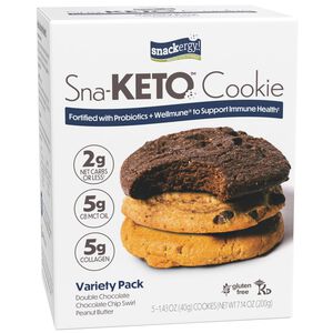 Sna-KETO Cookie, Variety Pack (5ct)